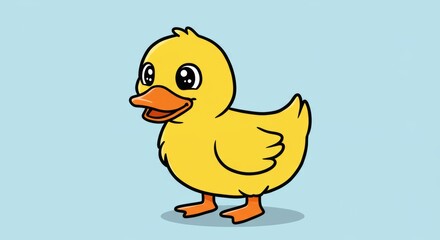 Fototapeta premium illustration of duck