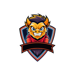 Fantasy Creature Mascot Logo