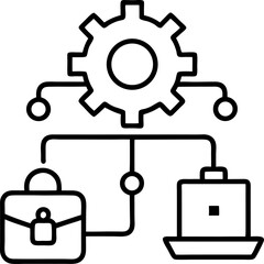 vector icons for Automation