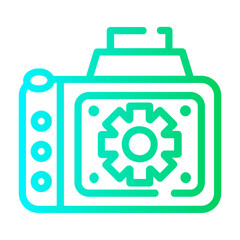 settings Line Gradient Icon