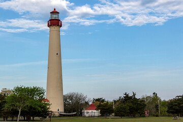 Cape May, NJ, Lighthouse daytime Spring