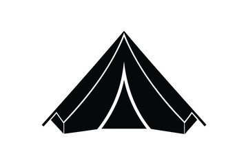 Fototapeta premium Camping tent icon