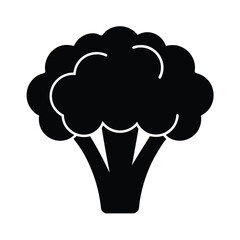 broccoli icon vector illustration