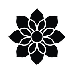 flower bloom icon vector illustration