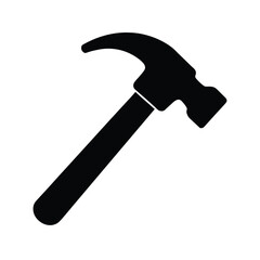 hammer tool icon vector illustration