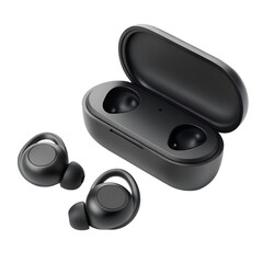 smart earbuds with fitness tracking mode and sweatproof design

