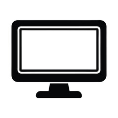 monitor screen icon vector illustration