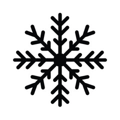 snowflake scatter icon vector illustration
