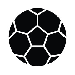 Fototapeta premium soccer ball icon vector illustration