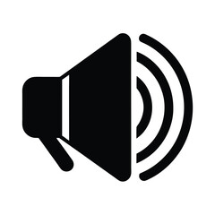 speaker volume icon vector illustration