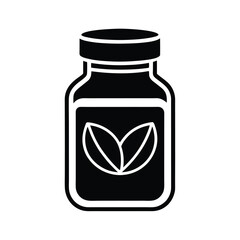 spice jar icon vector illustration