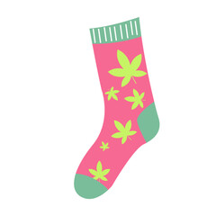 Cute Sock Illustration