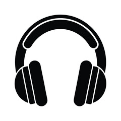 studio headphones icon vector illustration