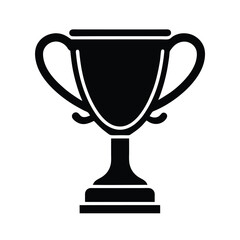 trophy cup icon vector illustration