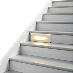 motion activated stair light with warm white LEDs
