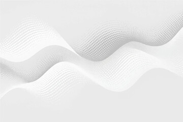 Abstract  grey wavy lines create a modern digital technology business background illustration.