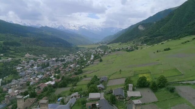 swiss alps landscape