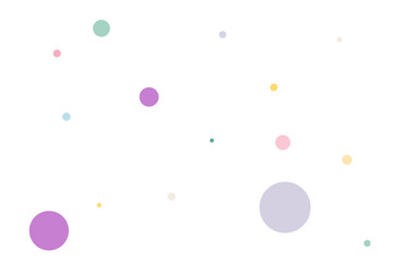 colorful splashes on white