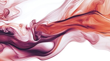 Fototapeta premium Abstract swirling colors, fluid forms
