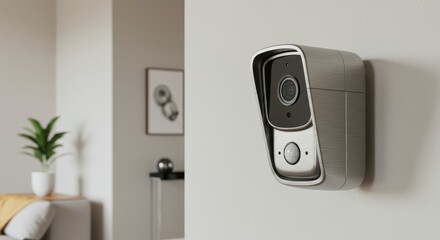 Sleek and Modern Home Security Camera System for Peace of Mind