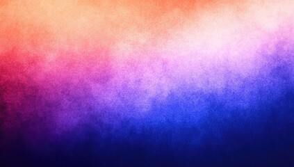 Abstract colorful gradient background with soft smoke-like texture