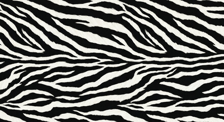 Seamless pattern of zebra skin, textile design