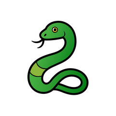 Fototapeta premium Snake Skeleton Doodle Vector For A Macabre And Anatomical Reptile Design