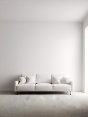 modern living room with sofa