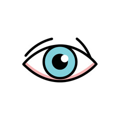 Obraz premium Hypnotic Swirl Eye Doodle Vector For A Mesmerizing And Trippy Effect