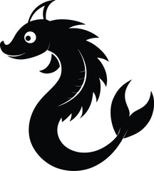 Fototapeta premium dreamy dragon fish fish