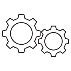Work imdustri icon outline vector