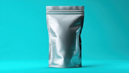 Pouch package blank food silver