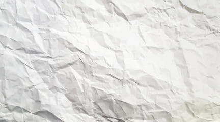 Obraz premium white background and wallpaper by crumpled paper texture, open space and the texture of crumbled paper. and textured background