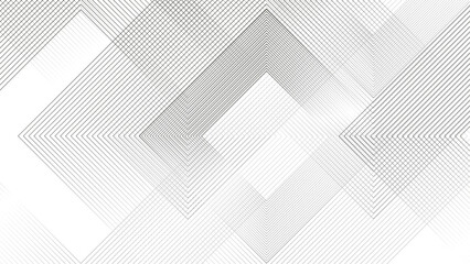 Modern abstract geometric curve lines triangle shape vector background