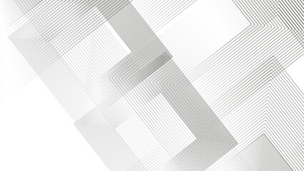 Modern abstract geometric curve lines triangle shape vector background