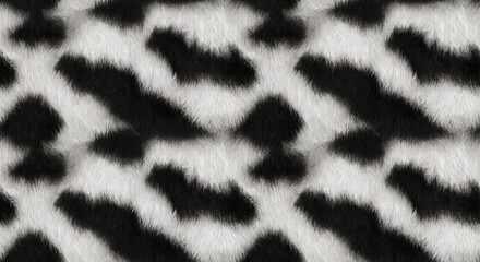 Seamless pattern of panda skin, textile design