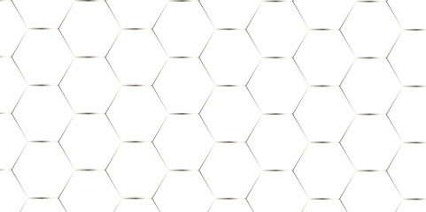 Naklejka premium Abstract white hexagonal geometric hexagon polygonal pattern background. seamless bright white web cell and triangle abstract honeycomb background. white and gray backdrop wallpaper. 