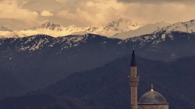 church in the mountains