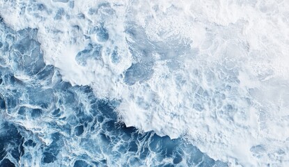 Fototapeta premium Powerful ocean waves crashing