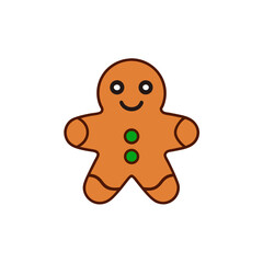 Cartoon Cookie Doodle Vector Clip Art for Holiday Treat
