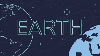 Fototapeta premium Earth Map