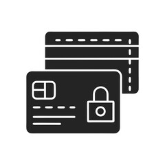 Obraz premium payment icon vector silhouette illustration isolated on white background