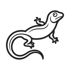 Wild Lizard Isolated Perfect for Nature, Wildlife, or Science Themes