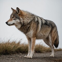 gray wolf canis lupus arctos