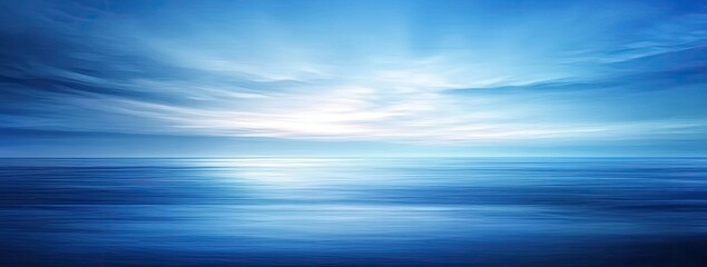 Serene Azure Horizon