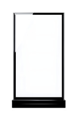Blank graphic computer monitor with clipping path for the screen. Ai Generated Images