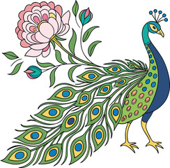 Fototapeta premium Abstract Vector Design with Geometric Shapes Text Elements and a CMYK Color Palette for Graphic Design