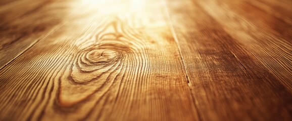 Close-up view of warm-toned wooden planks
