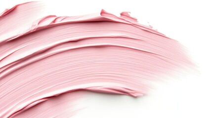 Soft Blush Pink Brushstroke with Smooth Artistic Texture