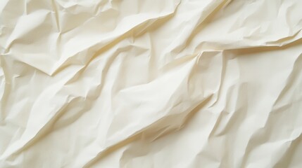 Obraz premium Soft White Natural Paper Texture with Subtle Fibers and Wrinkles